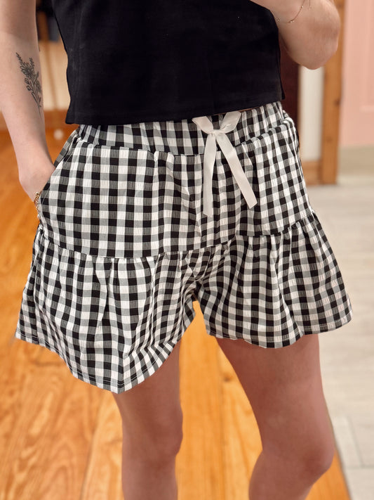 LULUMAC - Black Modern Skort