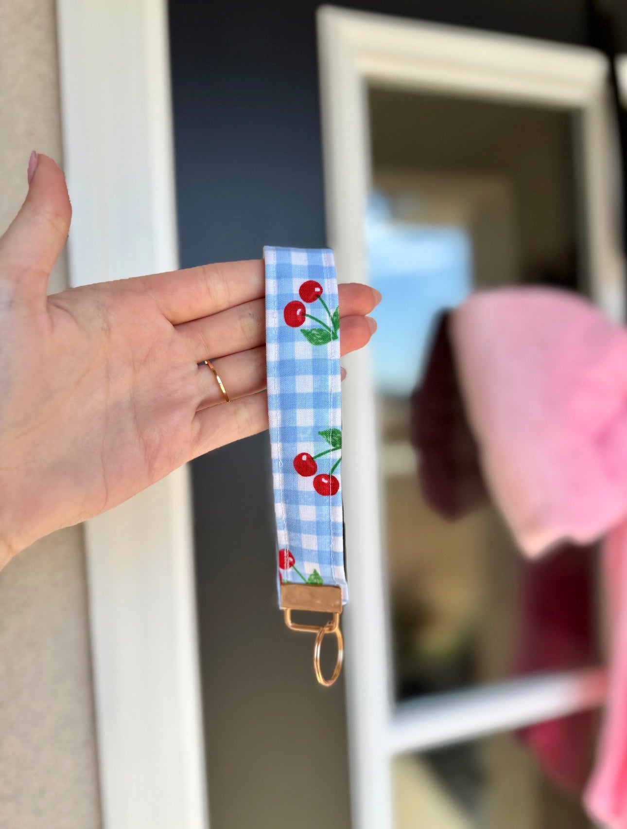 Handmade Fabric Keychains