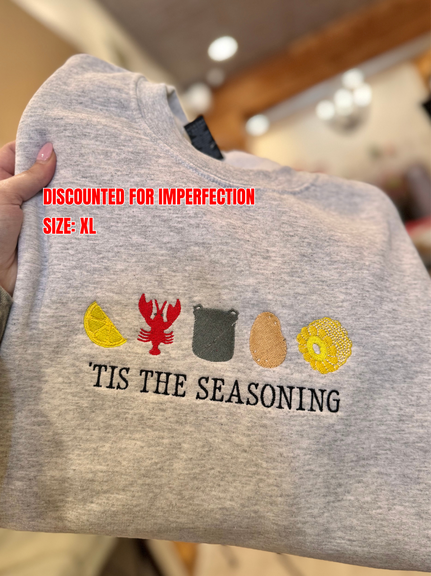 'Tis the seasoning - Crewneck