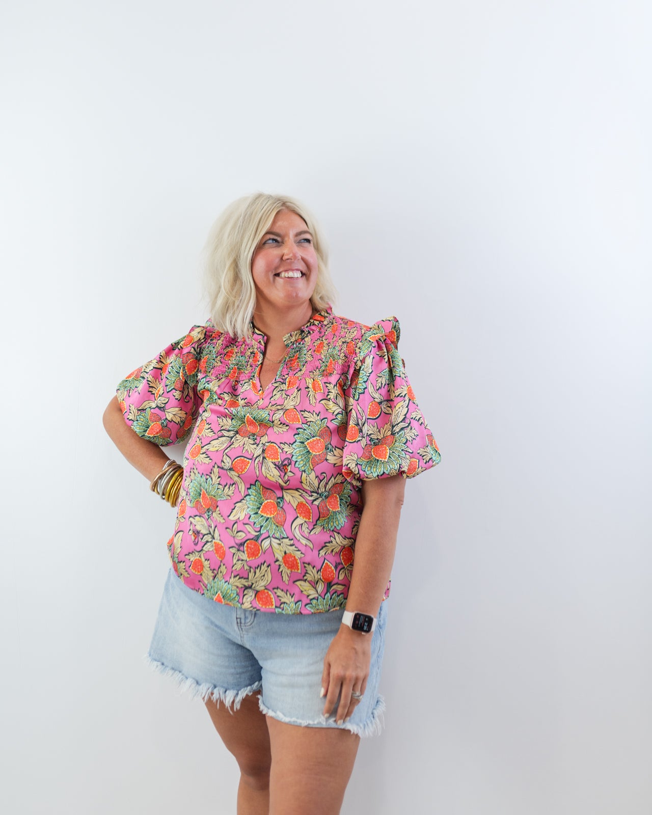 Bloom Burst Puff Sleeve Top