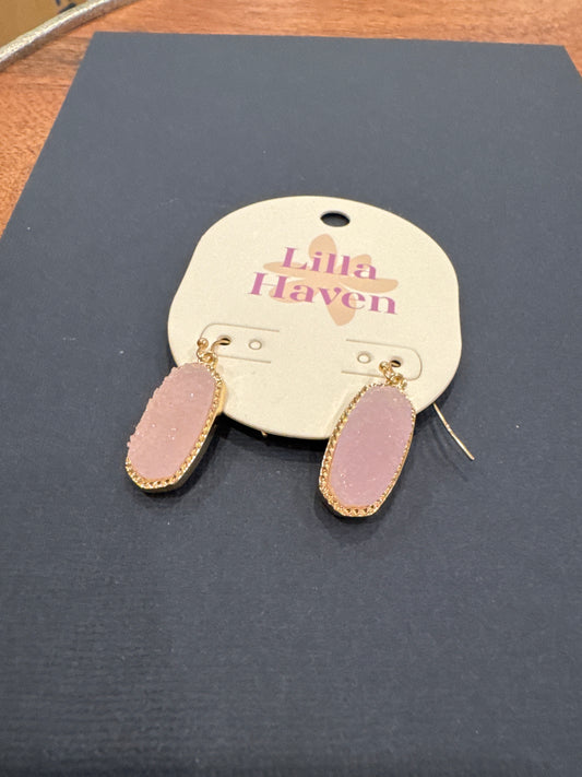 Lavender Stone Dangle