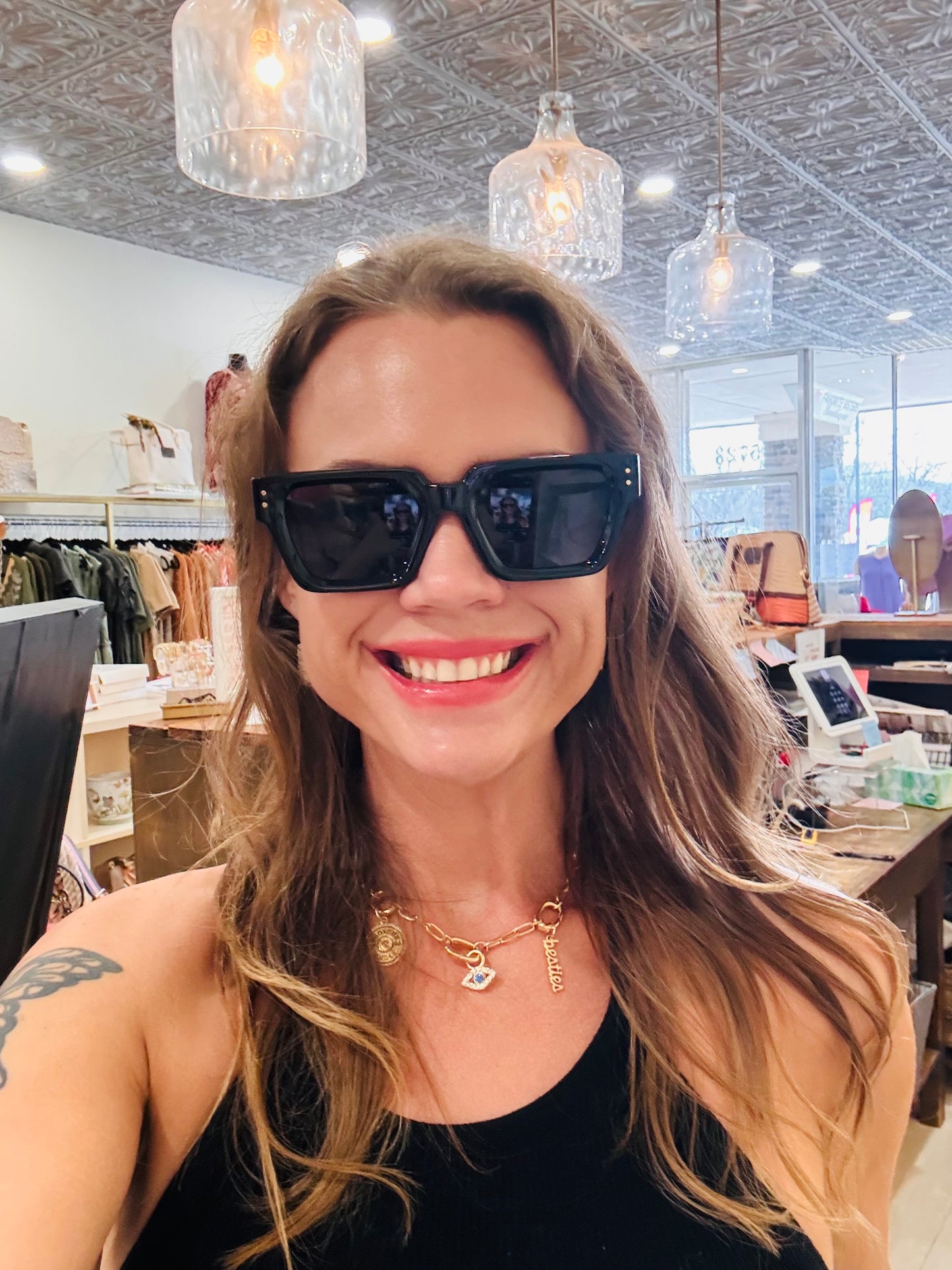 The Statement Square Sunglasses