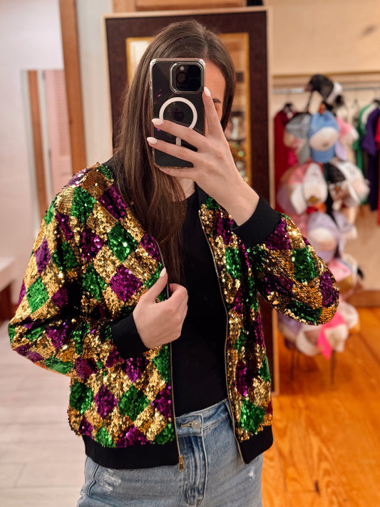 Carnival Nights Sequin Jacket