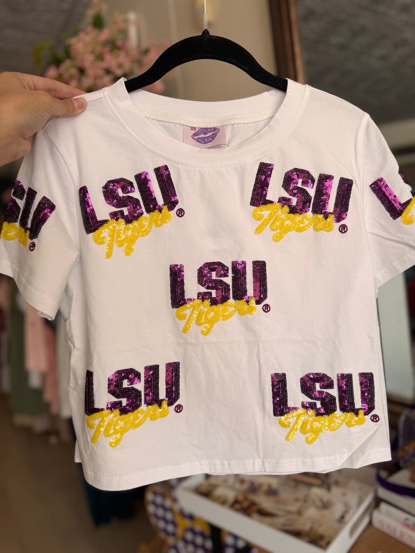LSU Tigers Sparkle Shirt