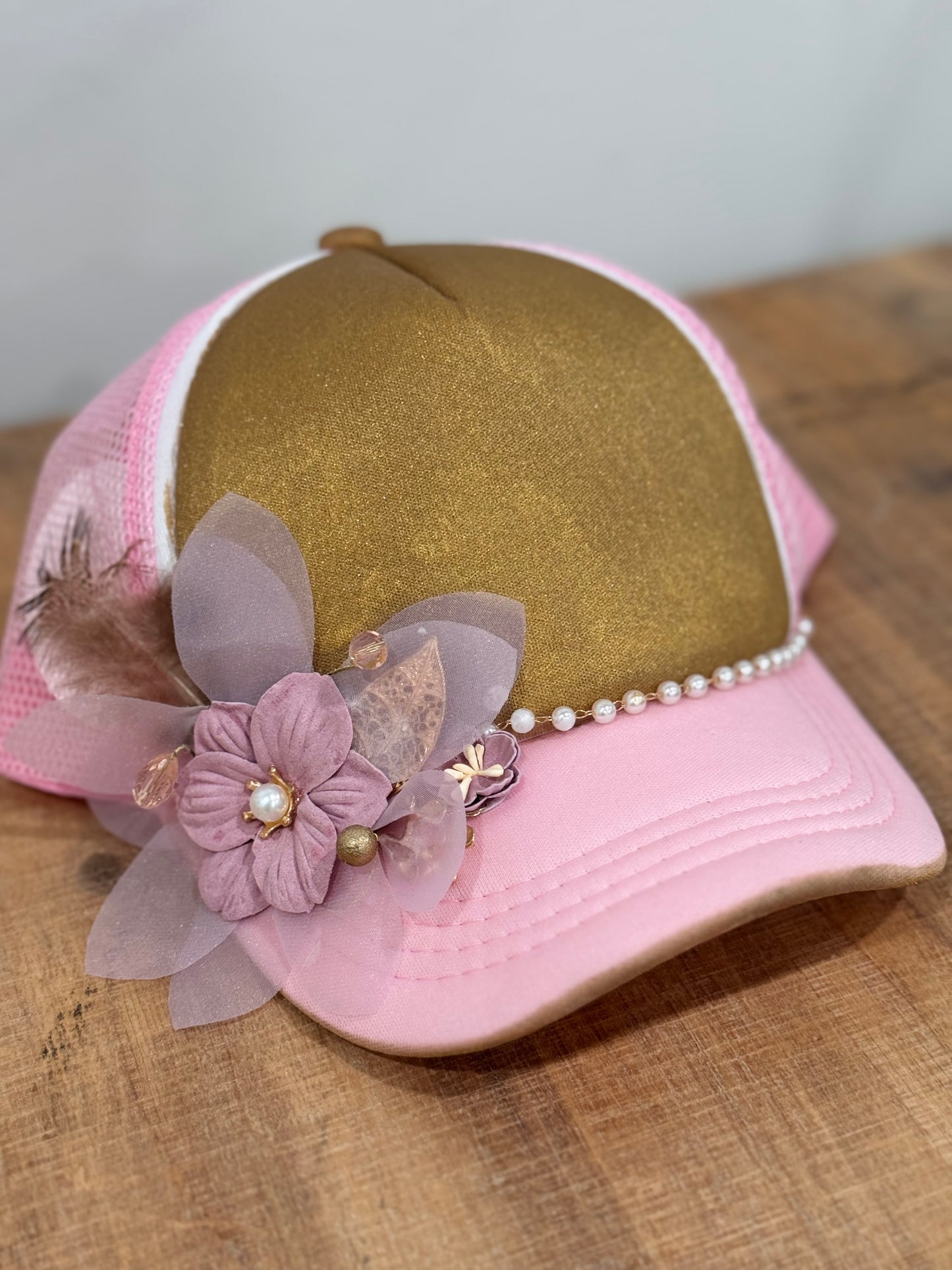 GDG Feathered fairy kids hat