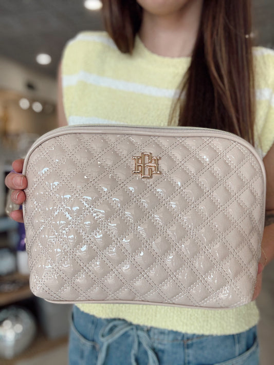 Nude Capri Large Pouch