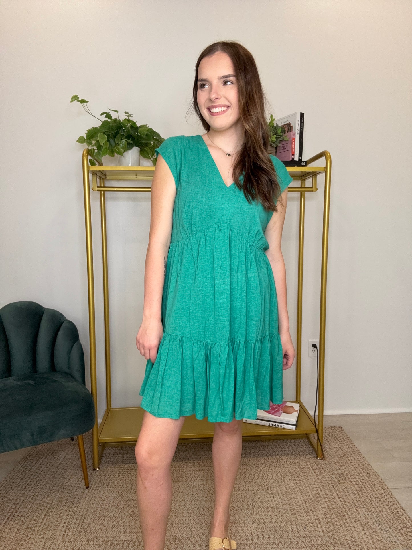 Green with Envy Dress