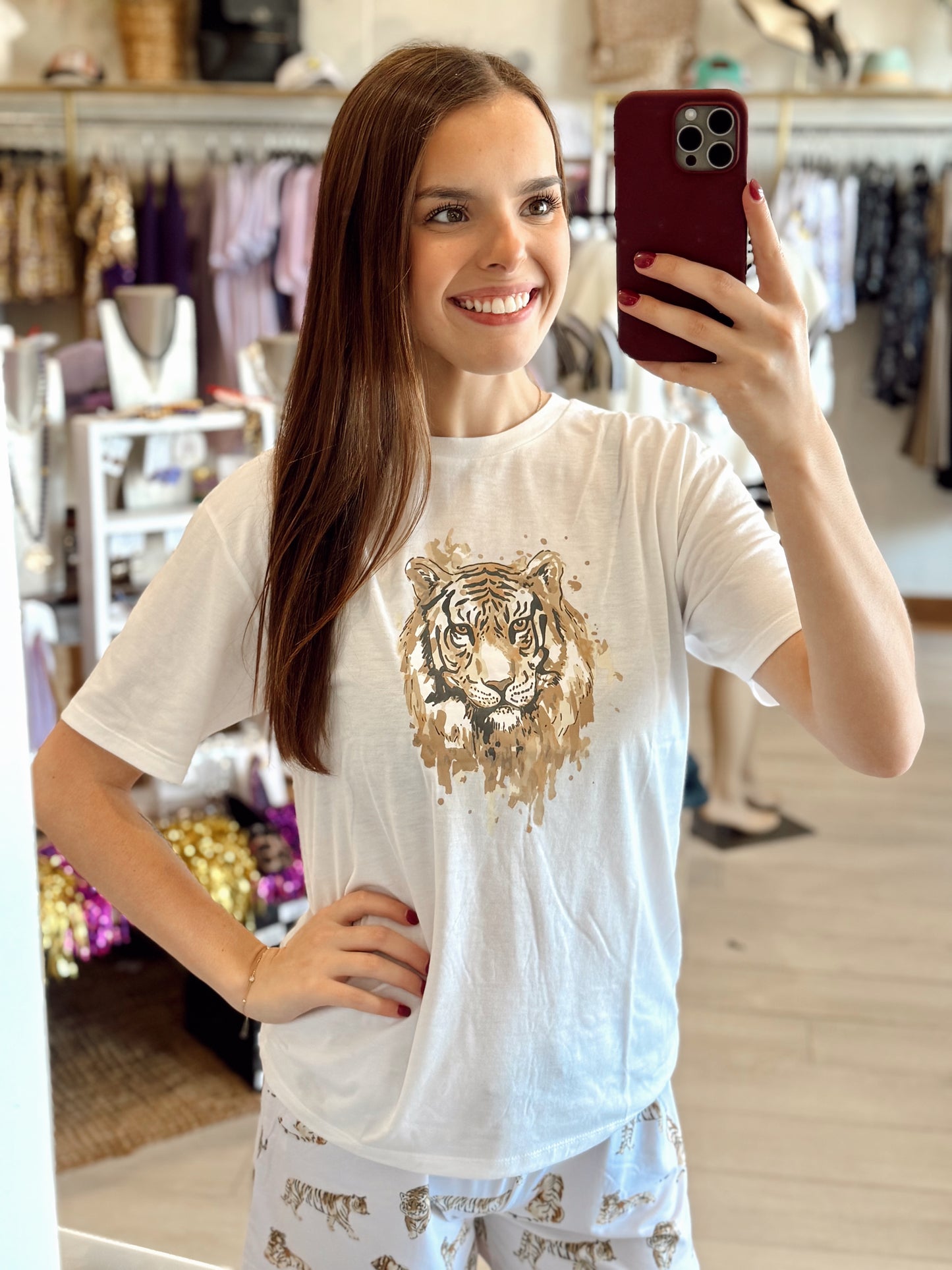 Tiger Love Crewneck tshirt