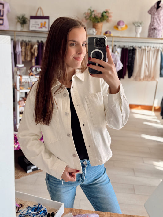 Vintage Off White Jacket