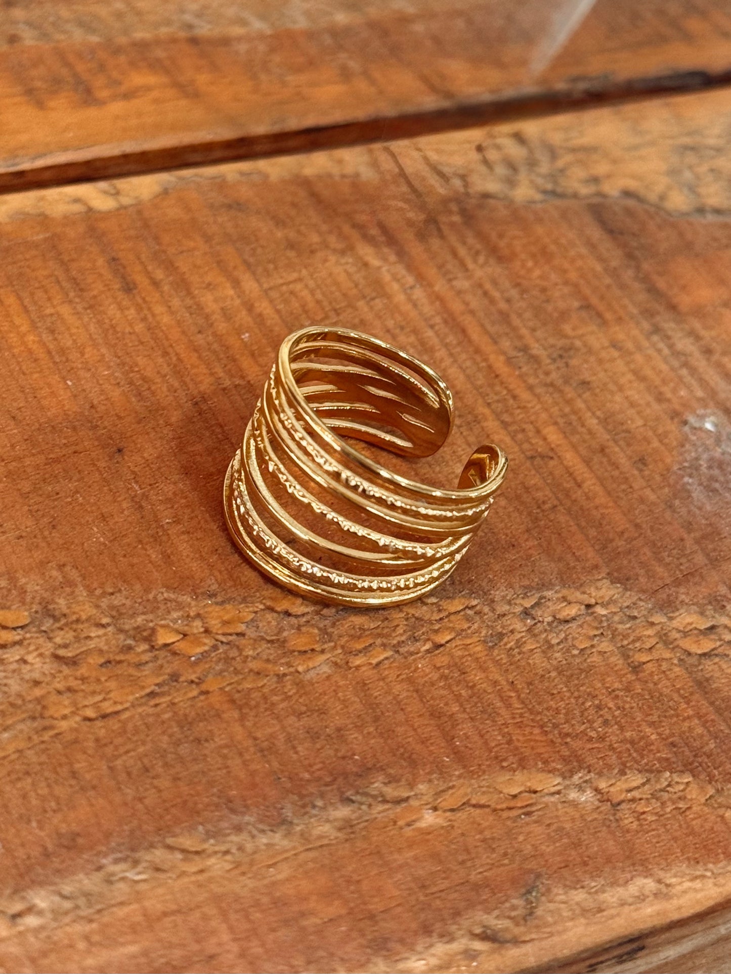 Galle Stainless Steel Ring