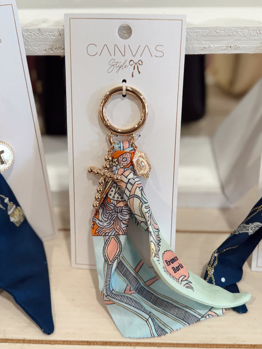 Pastel Cross Bag Charm