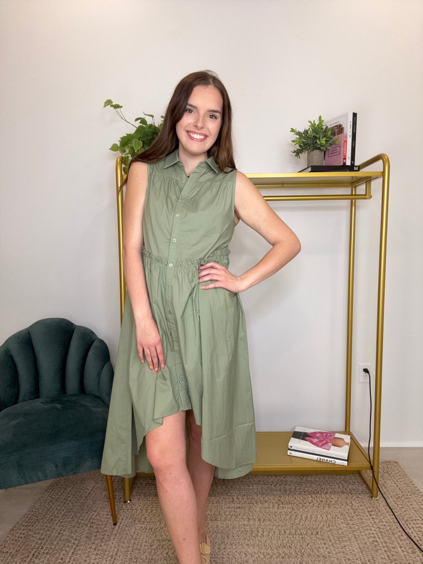 Olive Escape Dress