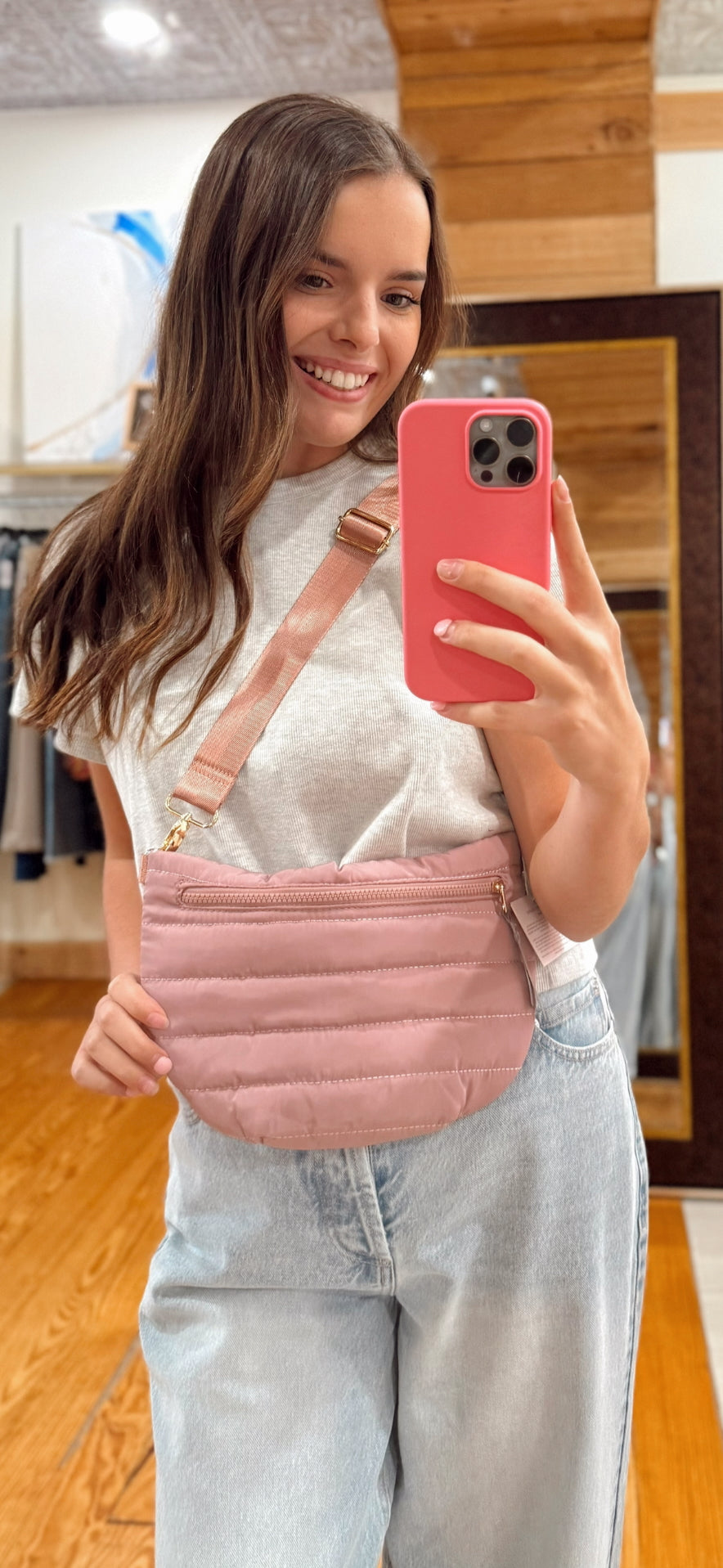 Jolie Puffer Belt Bag