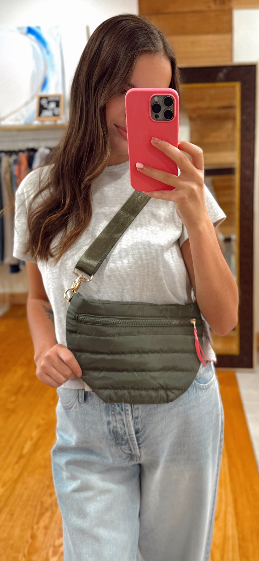 Jolie Puffer Belt Bag