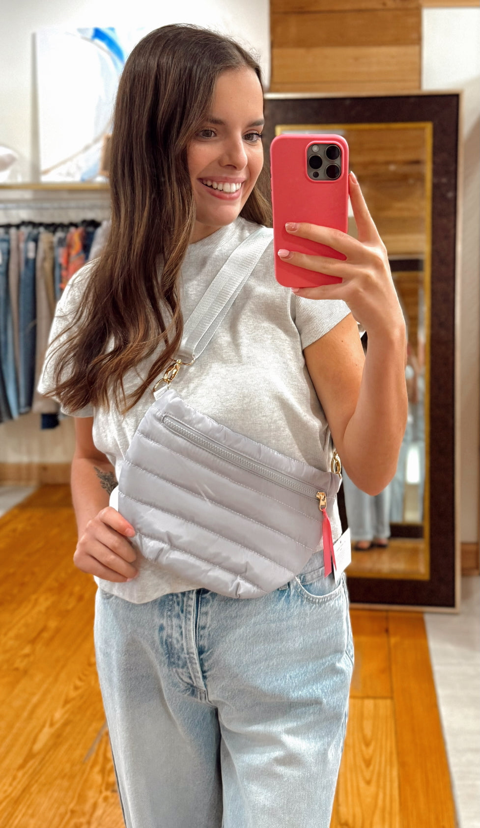 Jolie Puffer Belt Bag