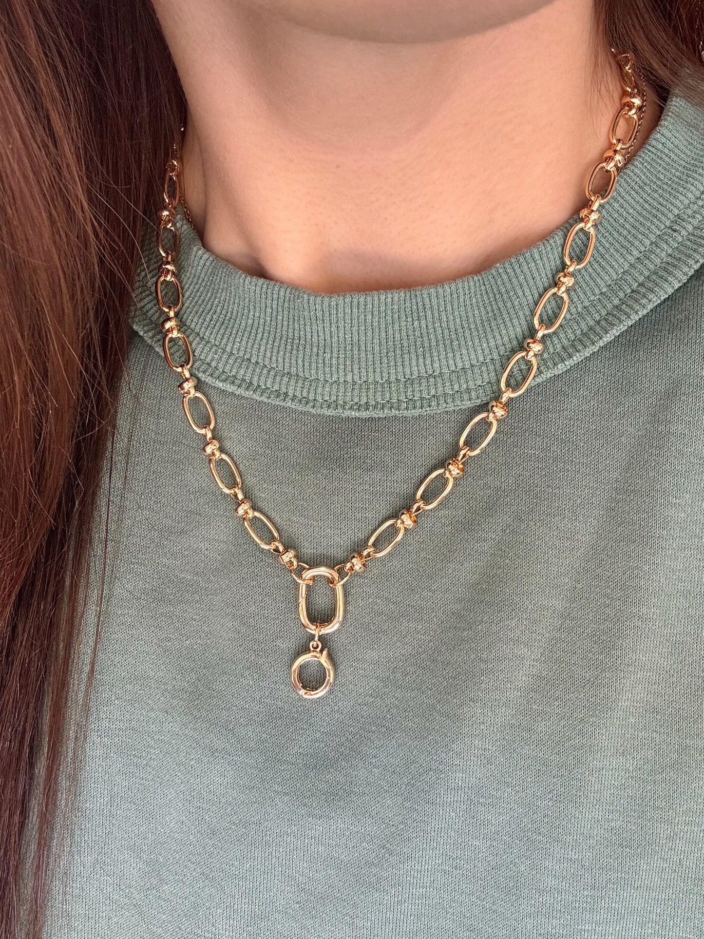 Lilah Cable Link Charm