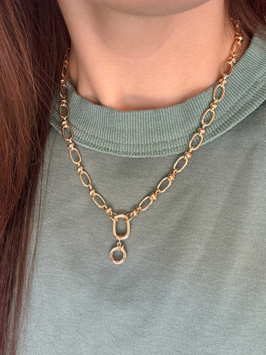 Lilah Cable Link Charm