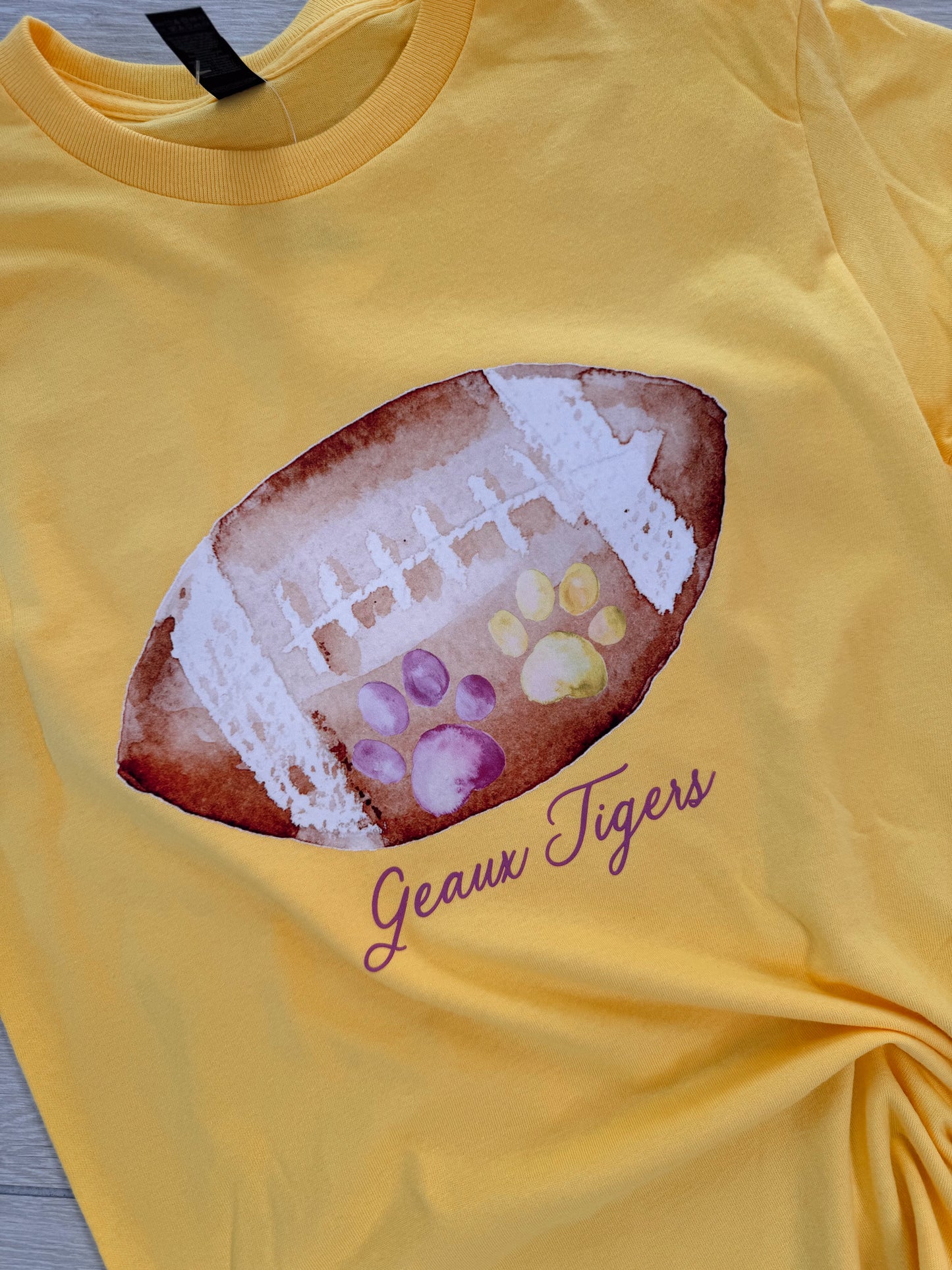 Game Day Glory Tee 🏈💛💜