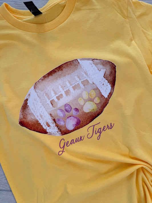 Game Day Glory Tee 🏈💛💜