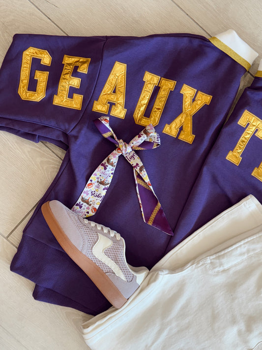 Geaux Tigers Spirit Rugby Pullover