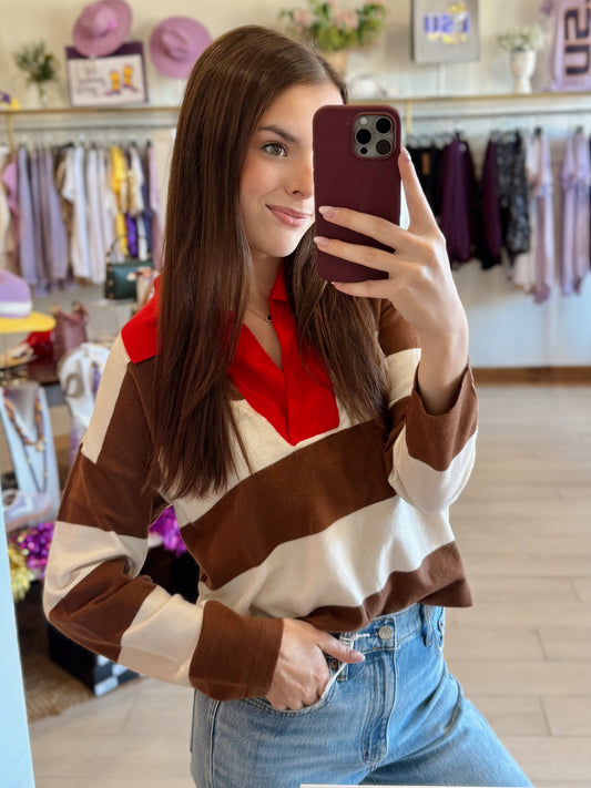 Varsity Vibes Sweater