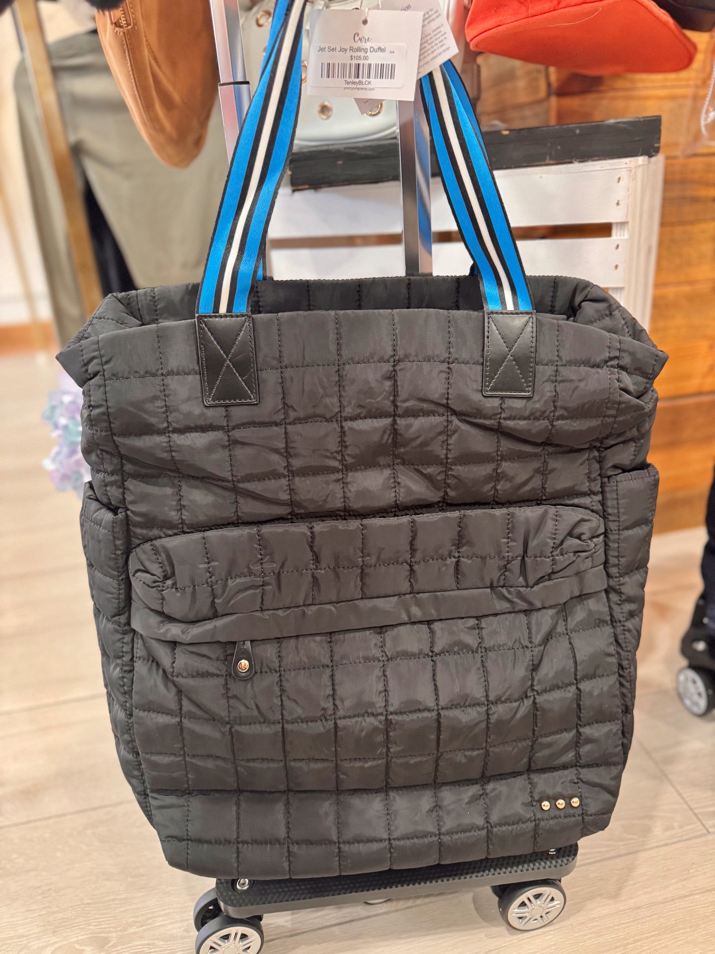 Jet Set Joy Rolling Duffel