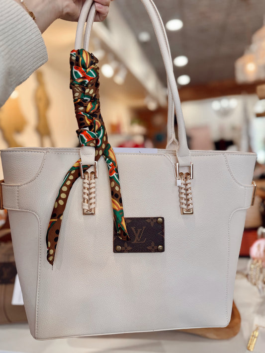 The Mildred Upcycled LV Tote