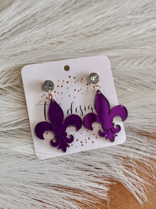 Fleur-de-lis Earrings