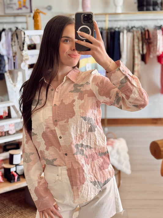 Pretty in Camo Long Sleeve