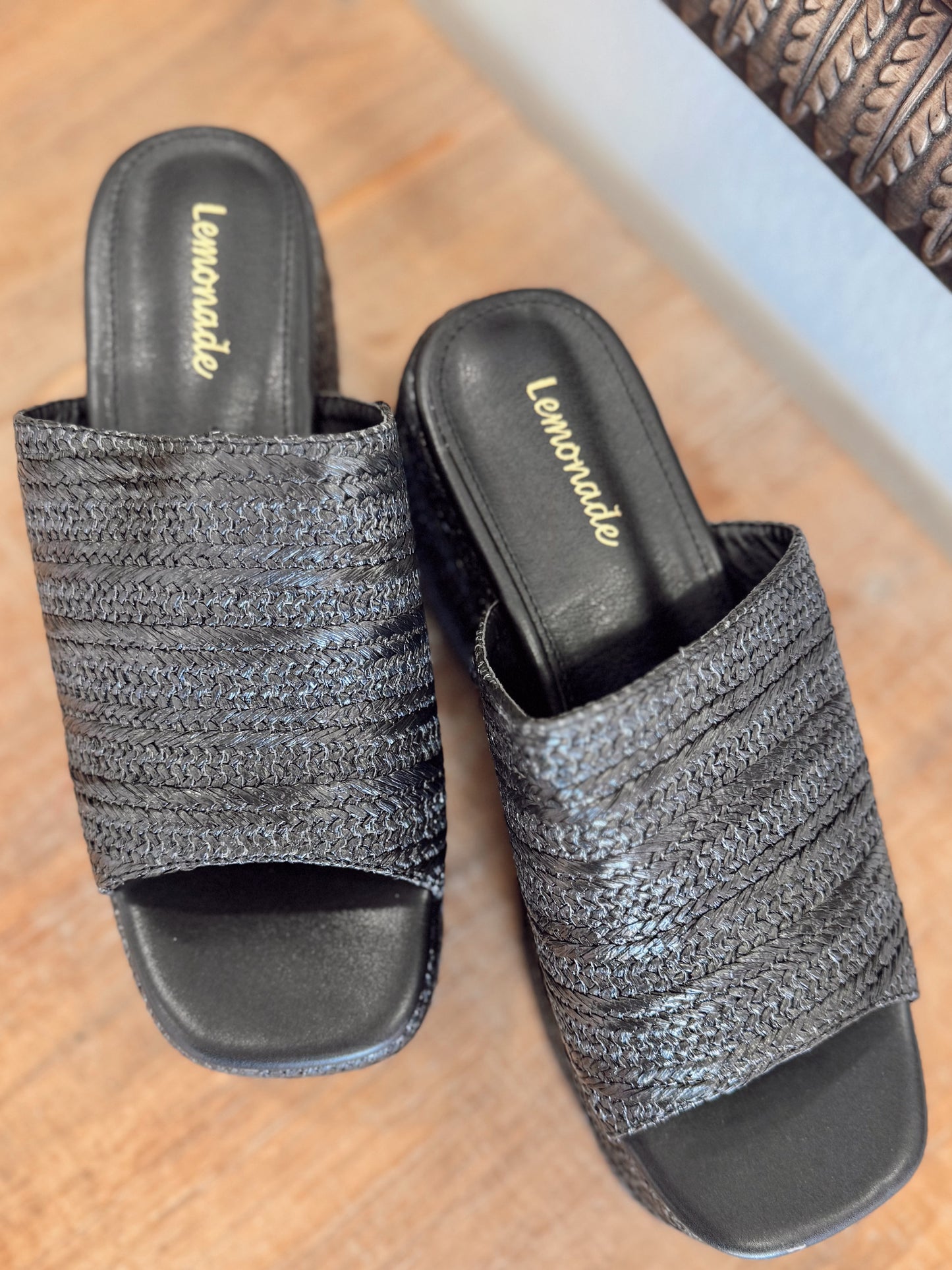 The Marie Wedge Heel