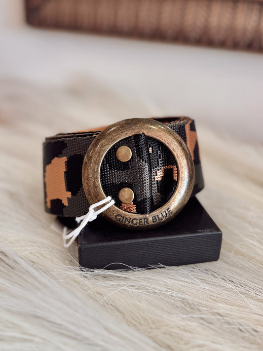 Wild Child Leopard Belt