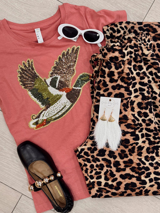 Sequin Duck Tee