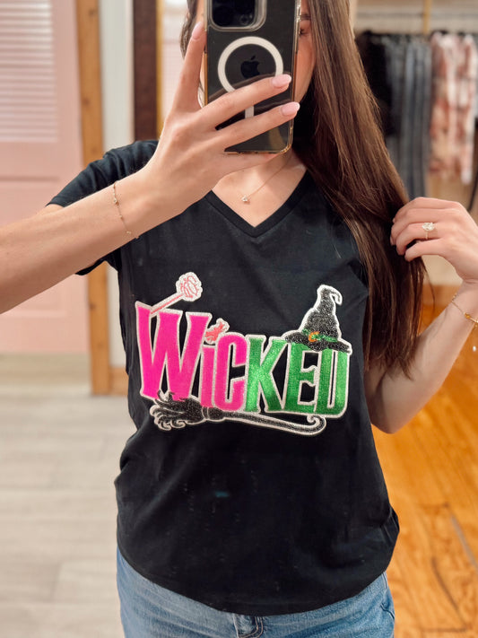 Neon Wicked Sequin Tee
