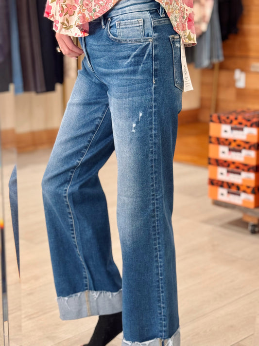 The Downtown Wide Leg Jeans