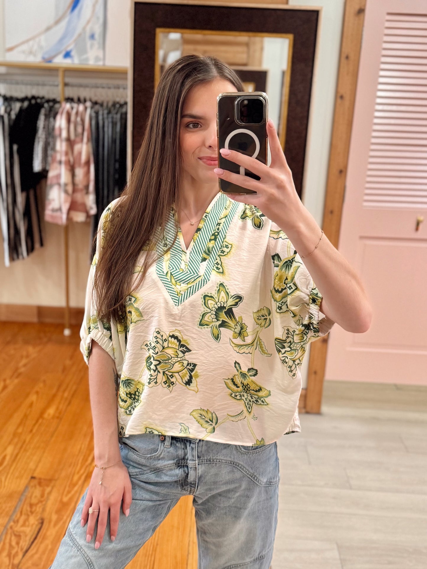 The Evergreen Blouse