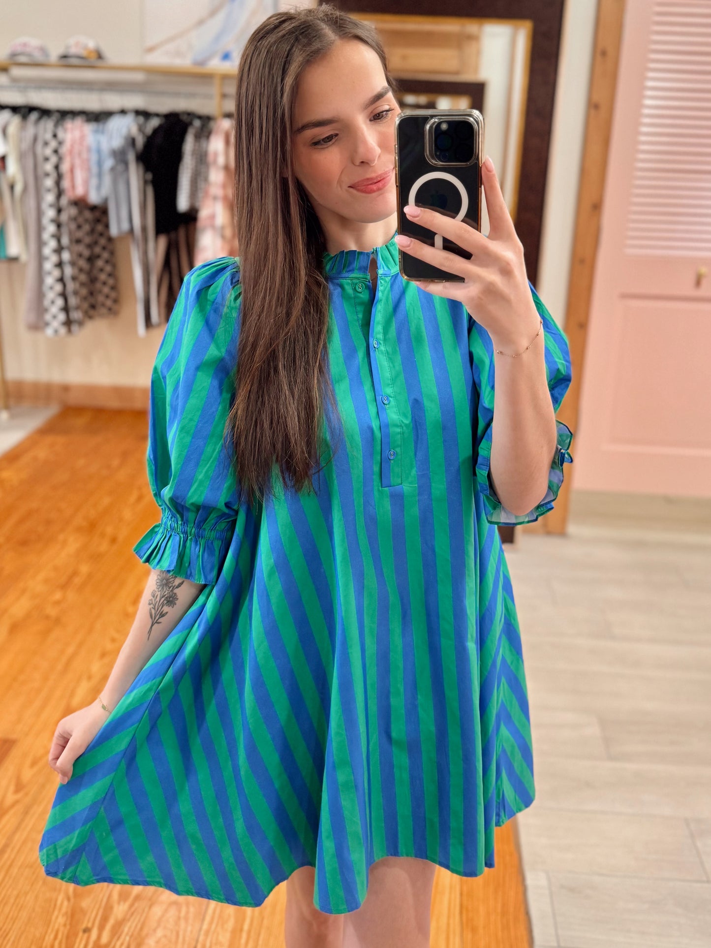 Lakeview Striped Dress