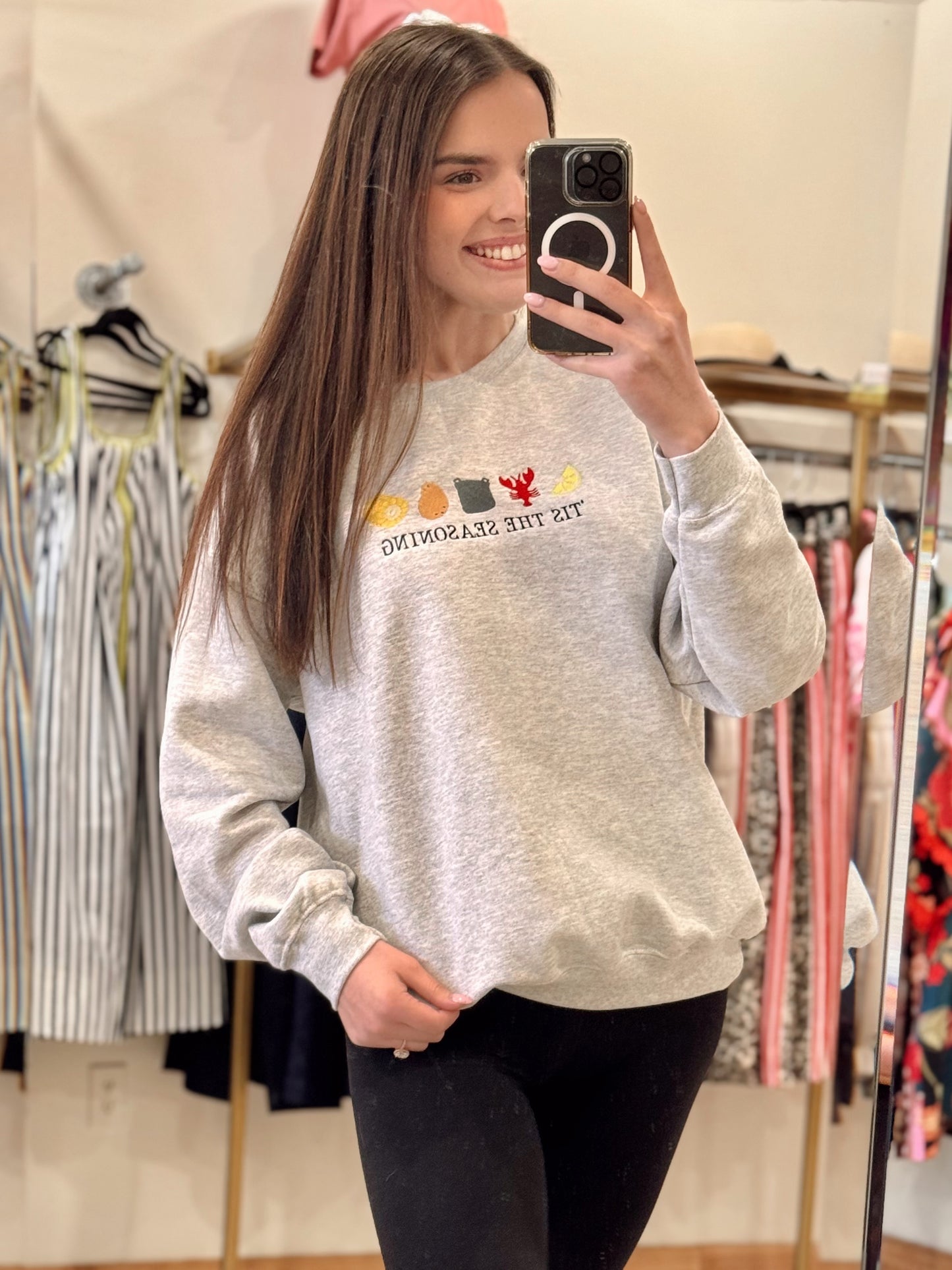 'Tis the seasoning - Crewneck