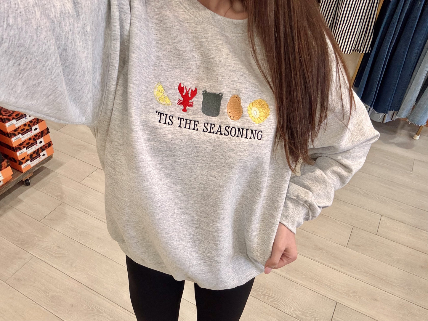 'Tis the seasoning - Crewneck