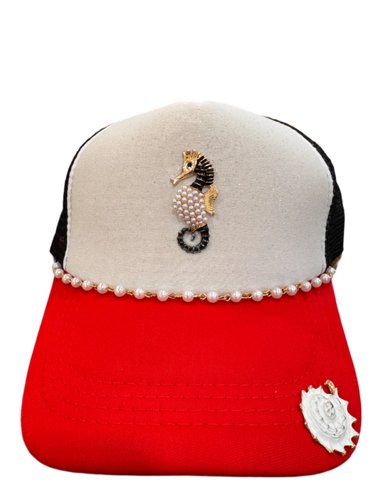 GDG Custom Sea Horse Trucker Hat