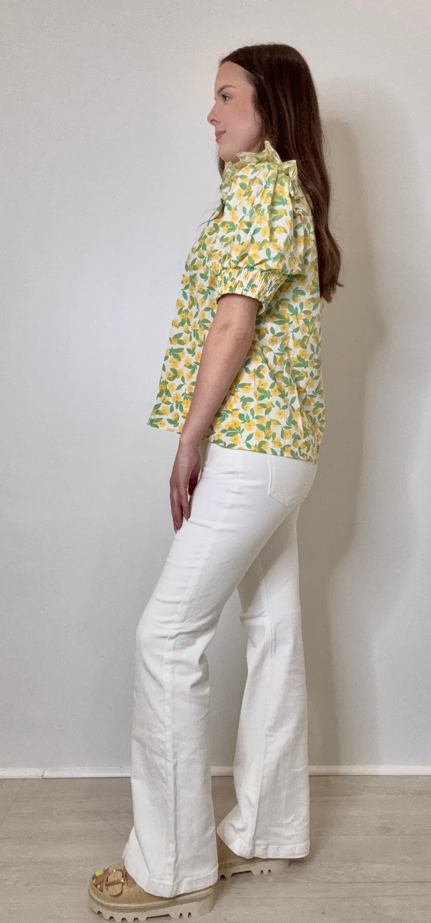 Tummy Control Low Rise Flare Pants