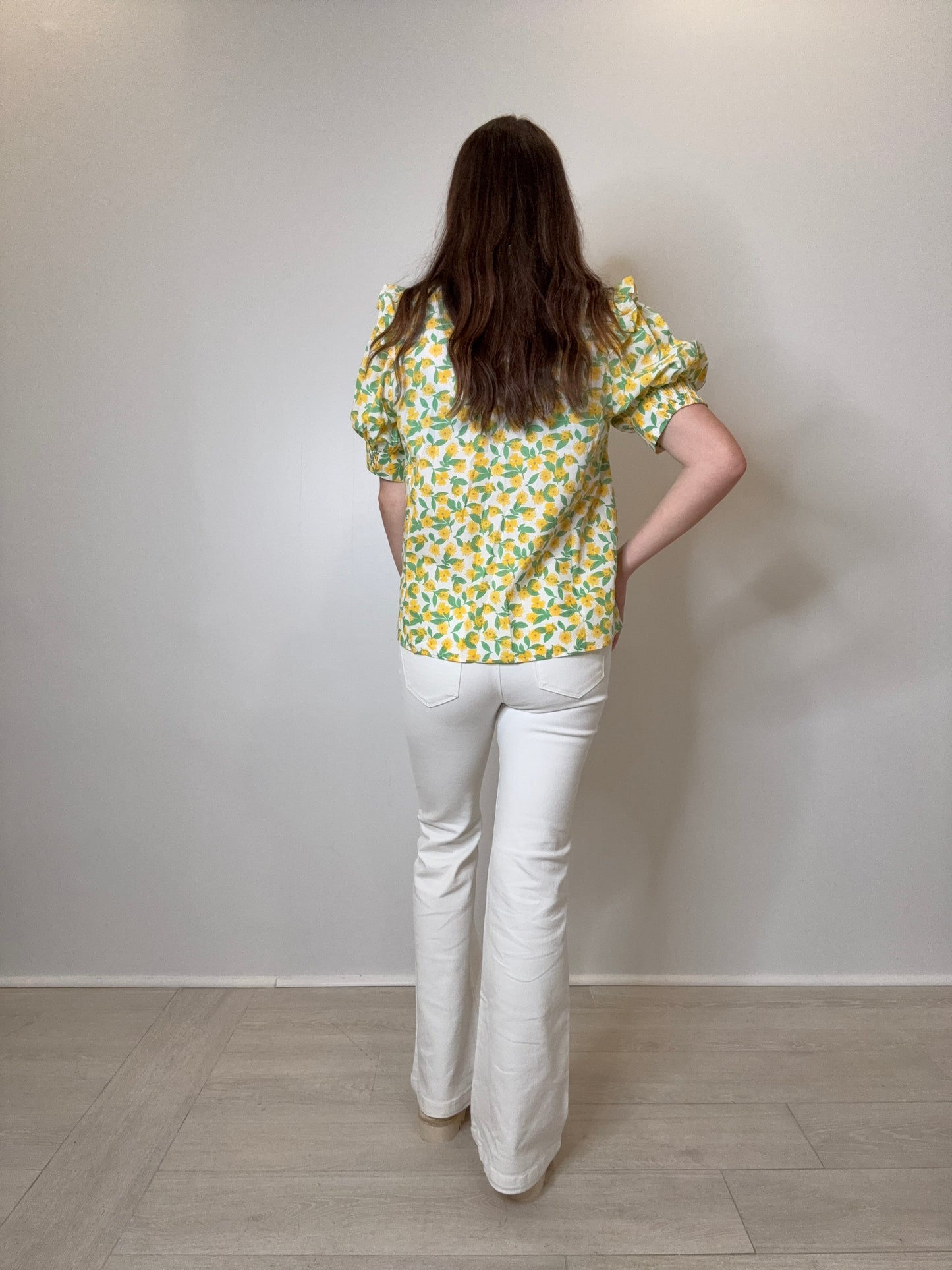 Tummy Control Low Rise Flare Pants