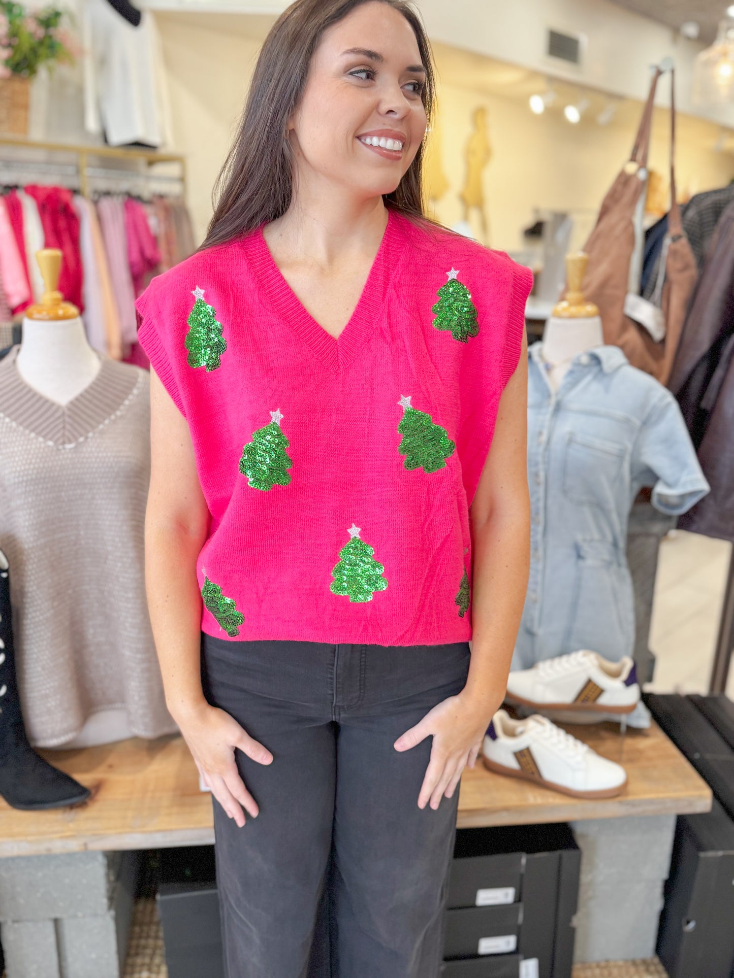 Tree-Lit Cheer Vest