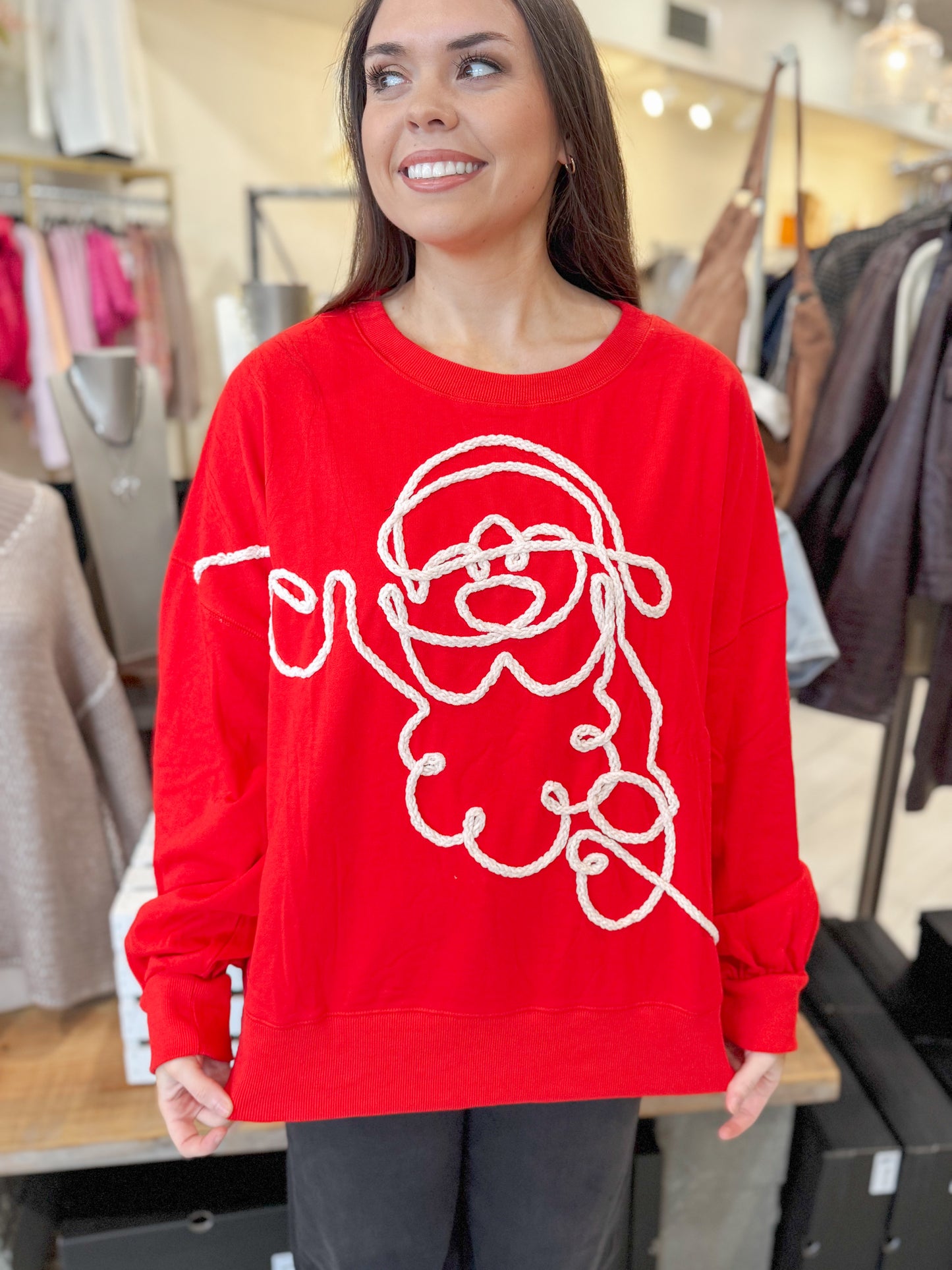 Santa's Coming to Town Sweater