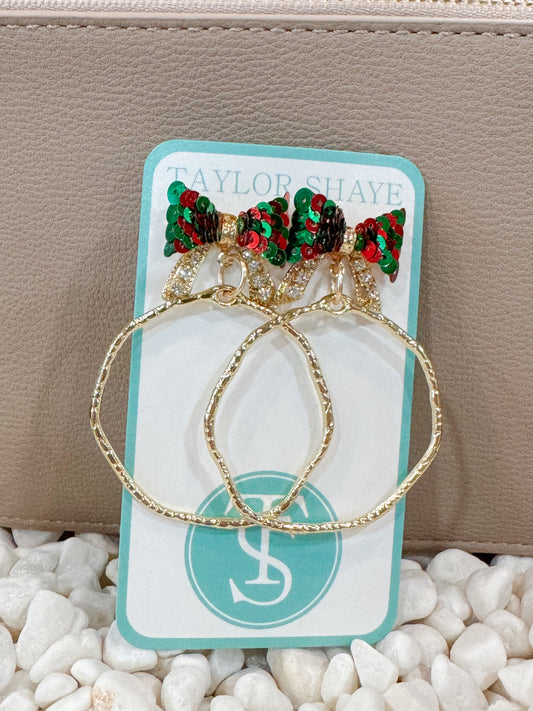 Happy Holidays Earrings