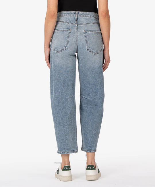 Ashley High Rise Slouchy Barrel Jean (Decency Wash)