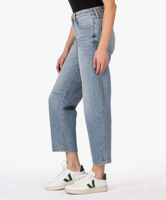 Ashley High Rise Slouchy Barrel Jean (Decency Wash)