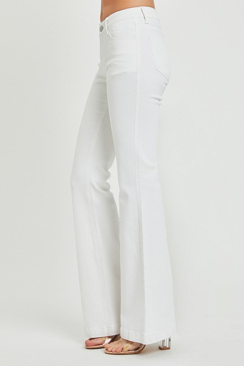 Tummy Control Low Rise Flare Pants