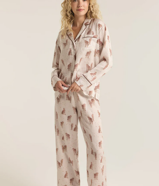 Dreamer Cheetah PJ Set