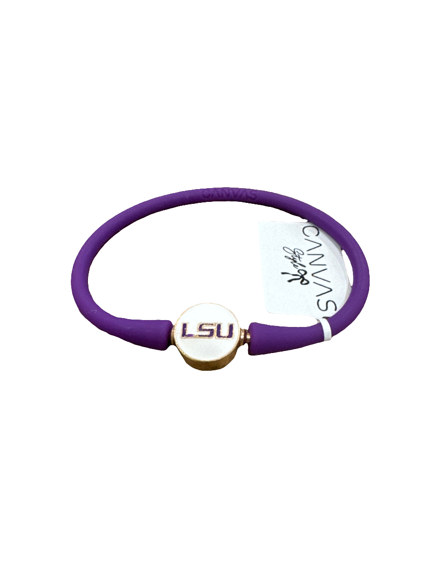 LSU Silicone Bracelet