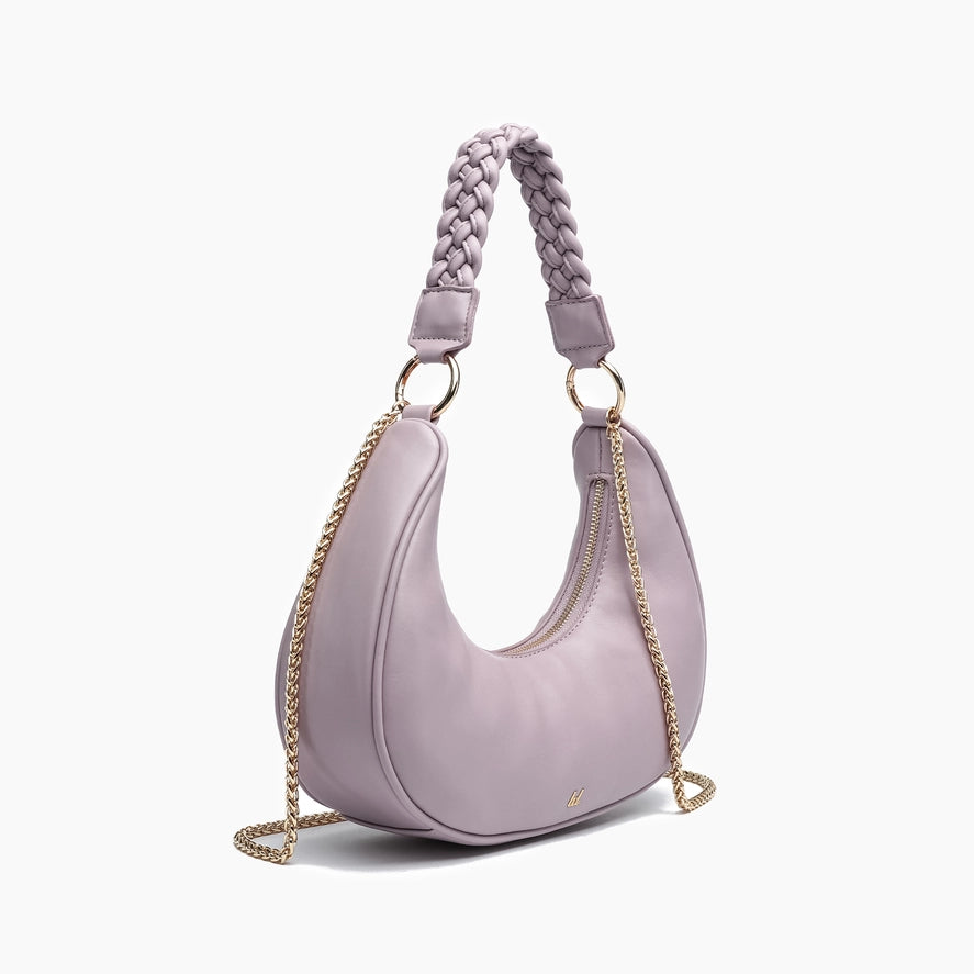 Nova Convertible Shoulder Bag- Purple